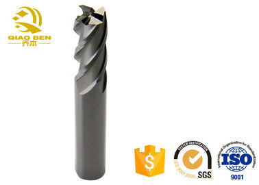 Hss CNC End Mill Cutter 3 Flute End Mill For Aluminum Unique Chip Groove Shape