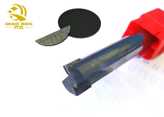 100mm Length 120m/Min Two Flutes PCD CNC Diamond End Mills